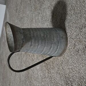 Galvanized Pitcher
